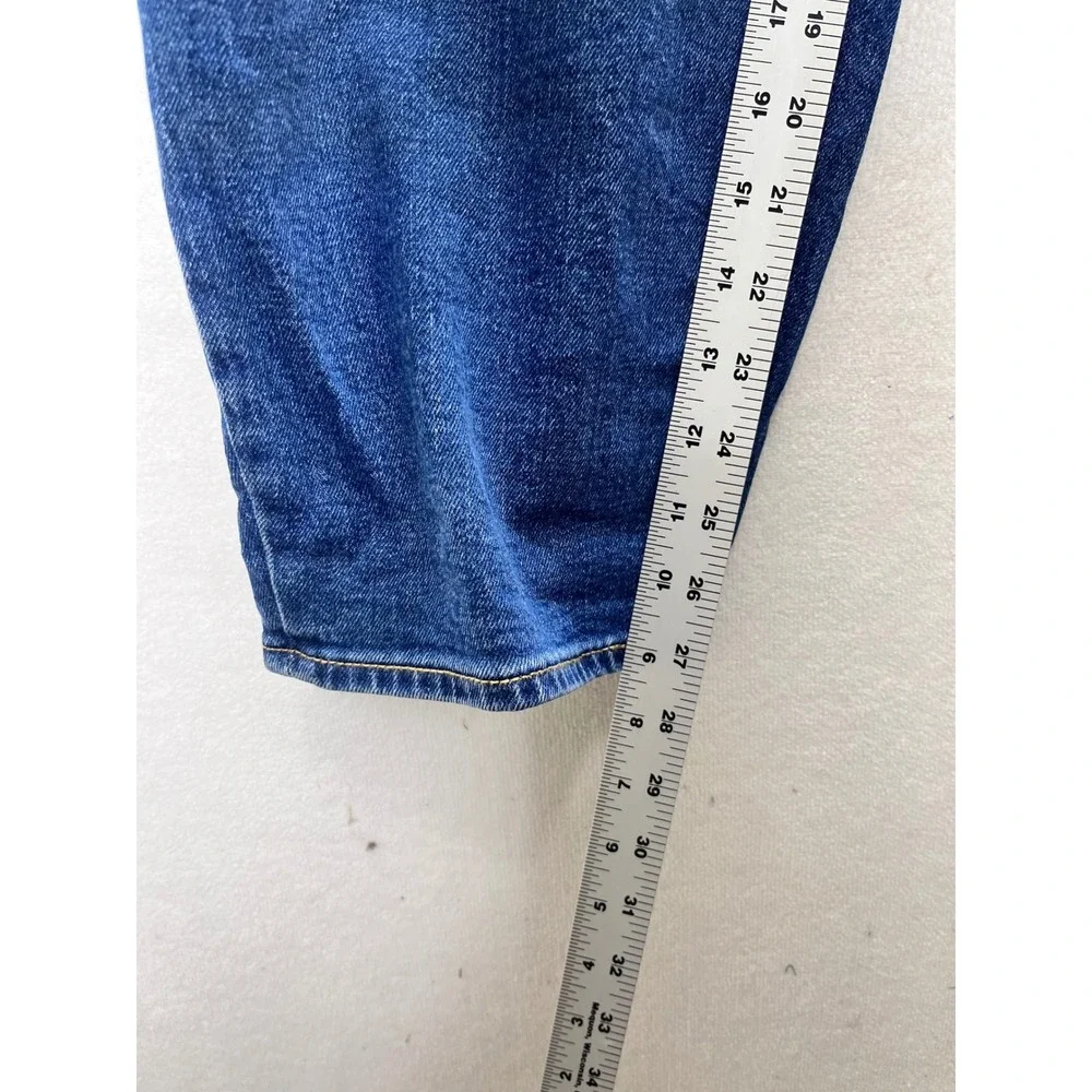 Old Navy O.G.‎ Straight Jeans Womens 20 Blue High Rise Stretch Denim 3345